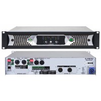 Amplificador de áudio,  2 x  800 W, multimodo, rede, DSP - nXp8002
