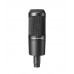 Microfone condensador cardioide, LDM, captação  lateral, KIT - AT2035PK