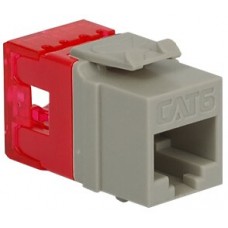 Porta RJ45 cat 6 cinza - 1078F6GY