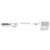 Extensor de áudio Balun estéreo RCA - 500027