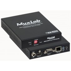 Interface de vídeo HDMI-DANTE para rede IP, transmissor, 4K UHD, PoE - 500759-TX-DANTE