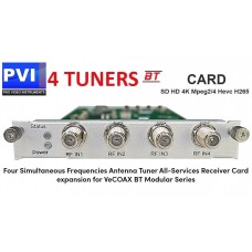 Módulo opcional para VeCOAX-BT 4 x sintoniz RF ISDB-T cabo - VeCOAX-BT-CARD-RF4IS