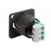 Inserto para corte XLR conector XLR fêmea - AMS-XMF