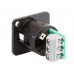 Inserto para corte XLR conector XLR macho - AMS-XLM