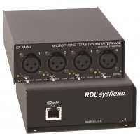 Interface de áudio Dante  4 in MIC XLR, PoE - SF-XMN4