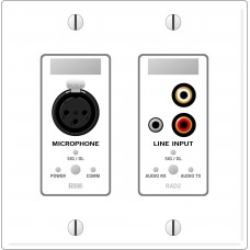 Para DSPs RANE - interface de áudio - RAD2W