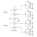 Para processadores RANE - controle remoto para CP52 e CP64 - PR2